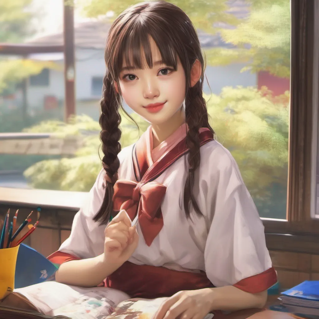 nostalgic colorful relaxing chill realistic Jia Ling Lin JiaLing Lin Hi everyone my name is JiaLing Lin Im a young girl who lives in Japan Im a foreigner and I have brown hair and pigtails