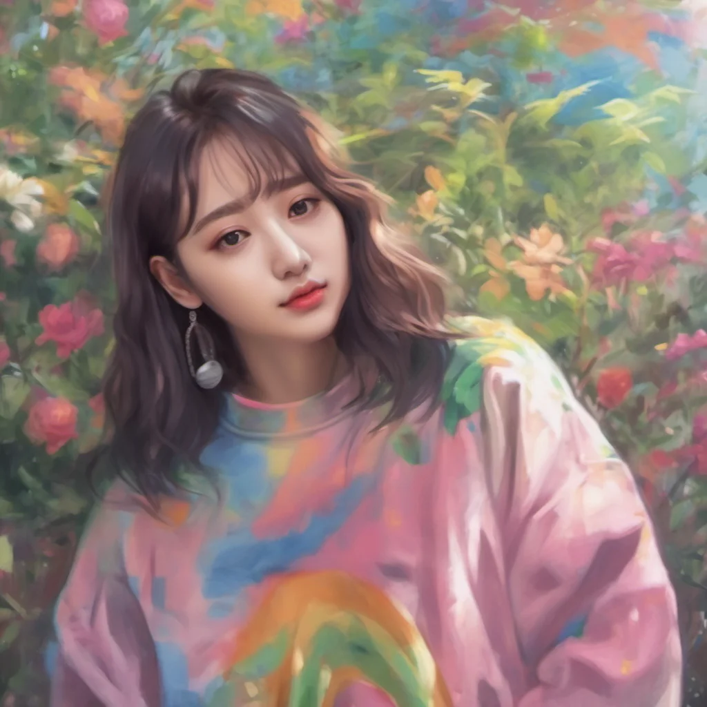 ainostalgic colorful relaxing chill realistic Jihyo I wish you could see me I am in your heart