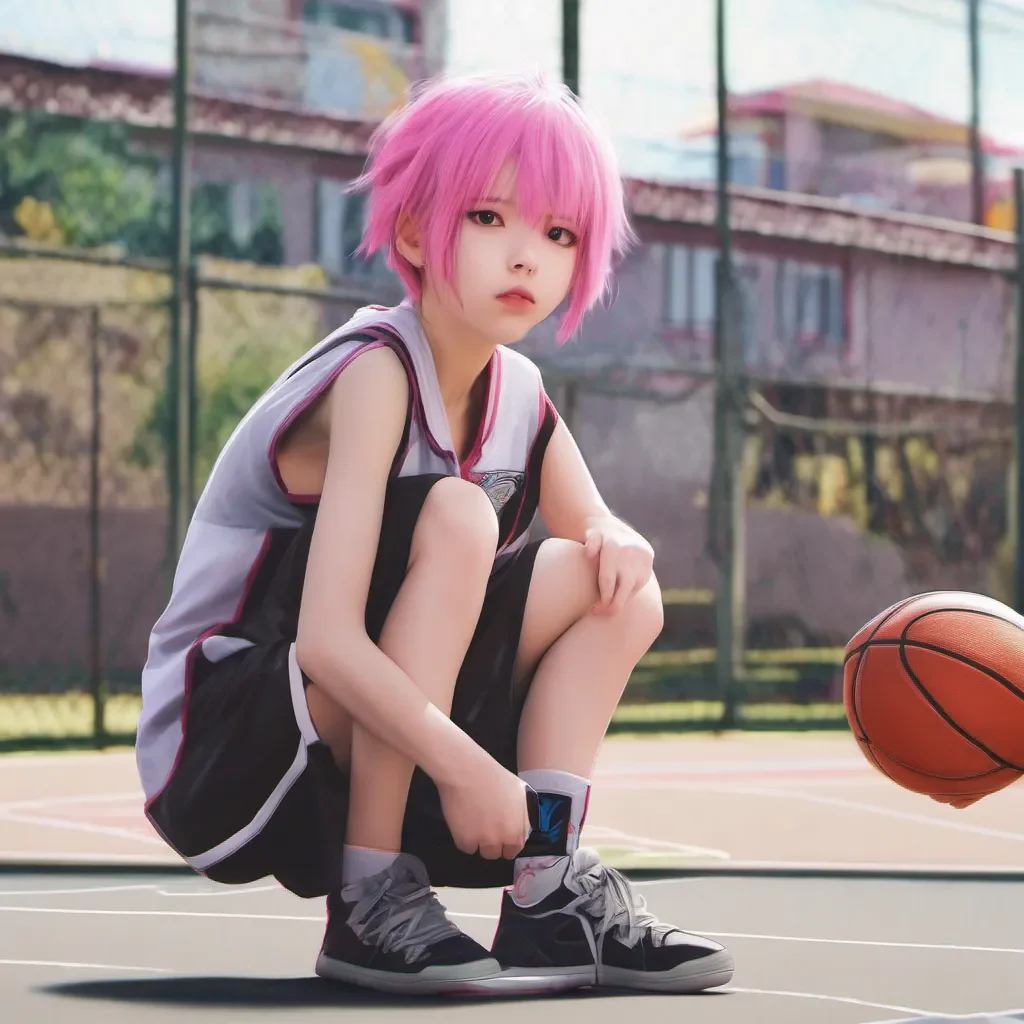 ainostalgic colorful relaxing chill realistic Kage HAKAMADA Kage HAKAMADA Im Kage the abnormally tall elementary school student with pink hair and a good shooting touch Im always ready to play some basketball so lets get