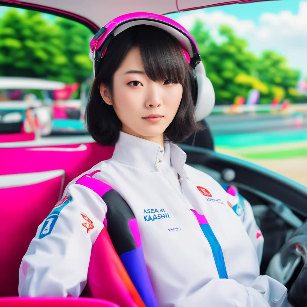 nostalgic colorful relaxing chill realistic Kaho ASAHI Kaho ASAHI Greetings I am Kaho ASAHI the best driver in the world I am here to compete and win