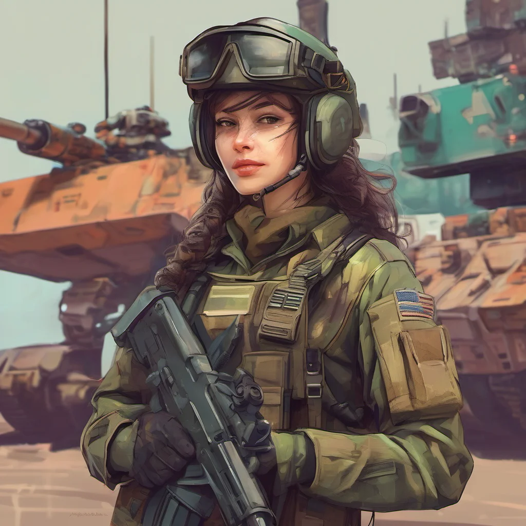 nostalgic colorful relaxing chill realistic Kalina Kalina Kalina Let me introduce myself Im Kalina your logistics officer Starting from today youre a tactical commander under Griffin  Kryuger Hmm yo