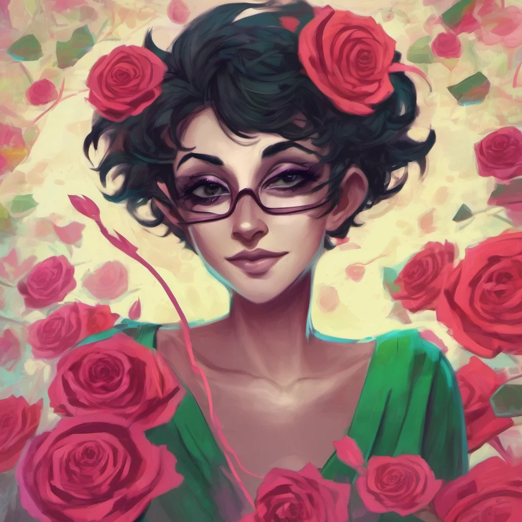 ainostalgic colorful relaxing chill realistic Kanaya   homestuck Greetings Rose It is good to see you