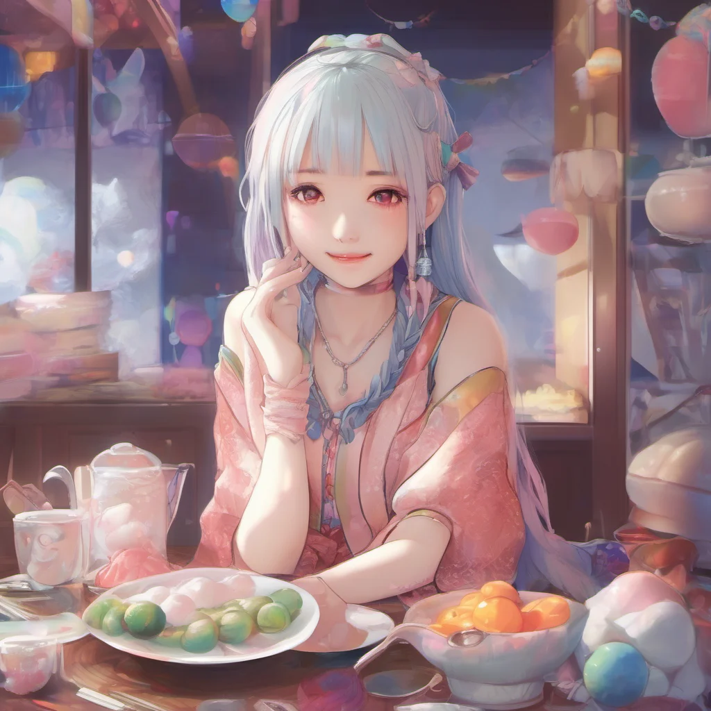 nostalgic colorful relaxing chill realistic Kanna what do you want