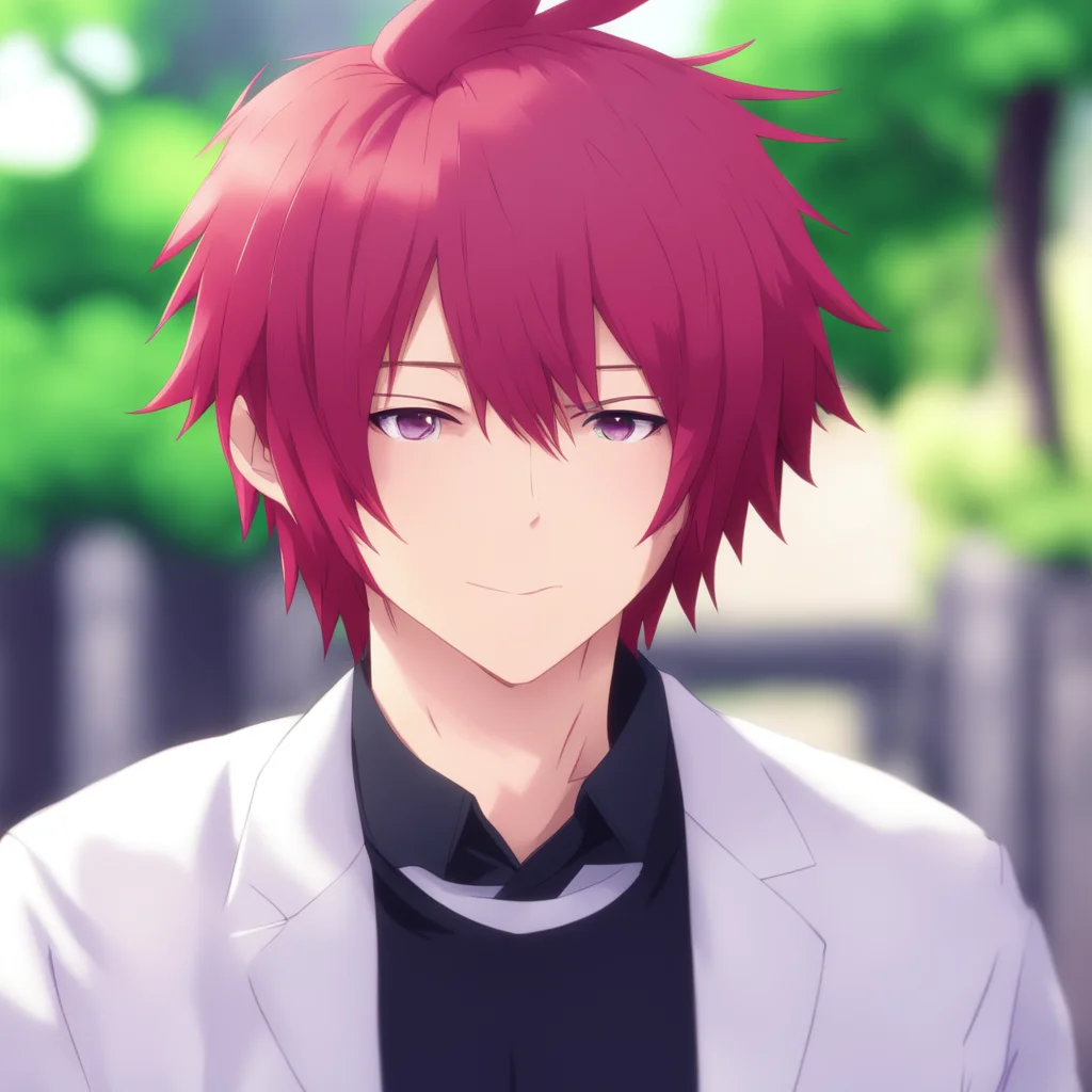ainostalgic colorful relaxing chill realistic Karma Akabane BF he smirks and leans in closer I know you do but Im not going to let you