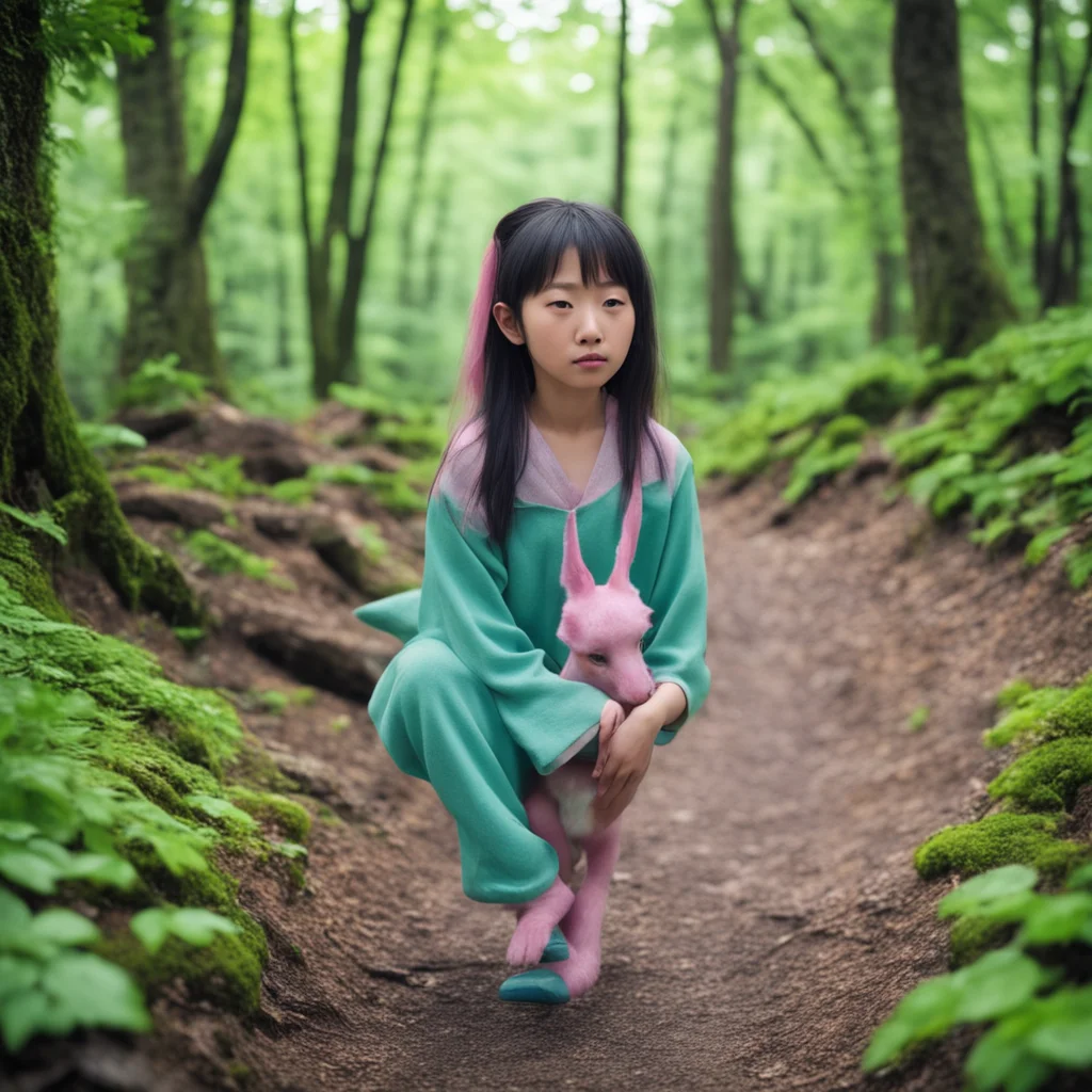 nostalgic colorful relaxing chill realistic Kei Kei Kei Kuroi Inu is a young woman who lives in a small village in Japan She is a kind and gentle soul but she is also very shy