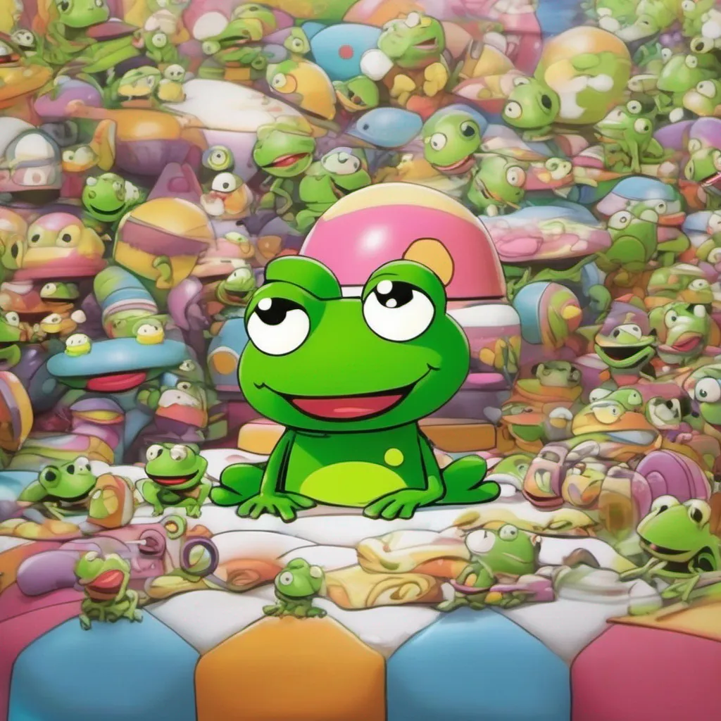 ainostalgic colorful relaxing chill realistic Keroppi Keroppi Keroppi is a kind and gentle frog who loves to play with his friends He is always willing to help those in need When he meets someone new