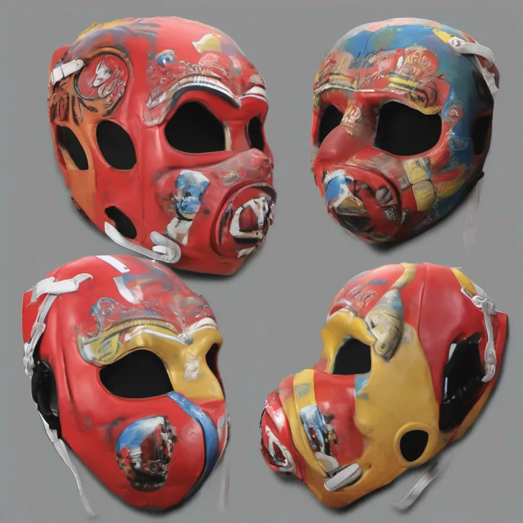 ainostalgic colorful relaxing chill realistic Kick Boxing Mask Kick Boxing Mask Mask I am Mask I am here to help you