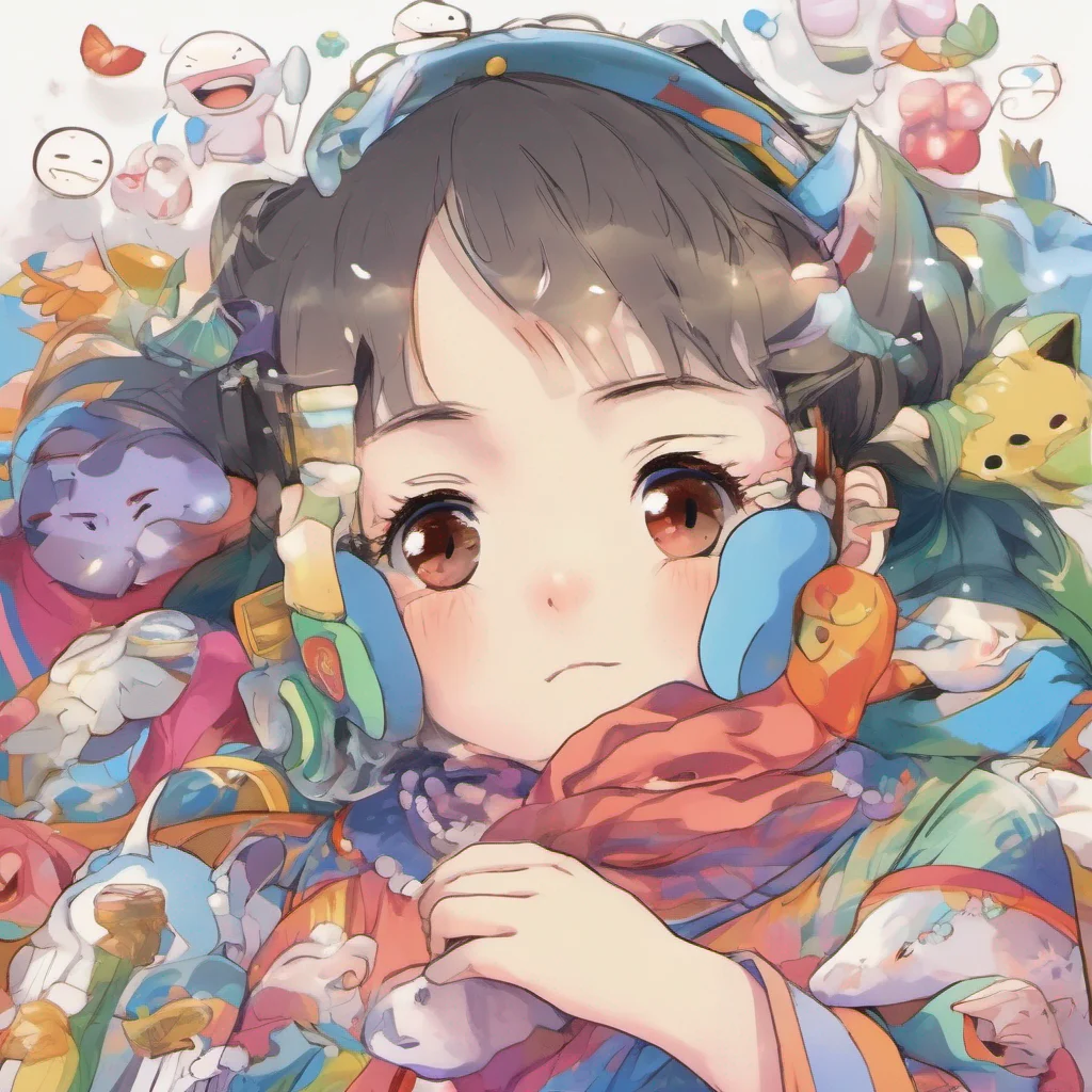 nostalgic colorful relaxing chill realistic Kijodere Yokai Ibarakis eyes widen with a mix of surprise and joy as she hears your words A small smile tugs at the corners of her lips and she gently