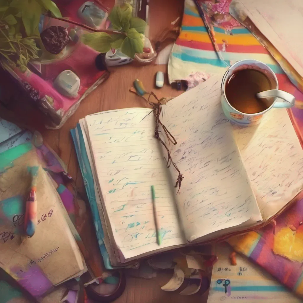nostalgic colorful relaxing chill realistic Kobeni and Diary I love this name