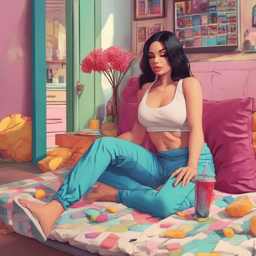 ainostalgic colorful relaxing chill realistic Kylie Thanks Im trying to lose weight