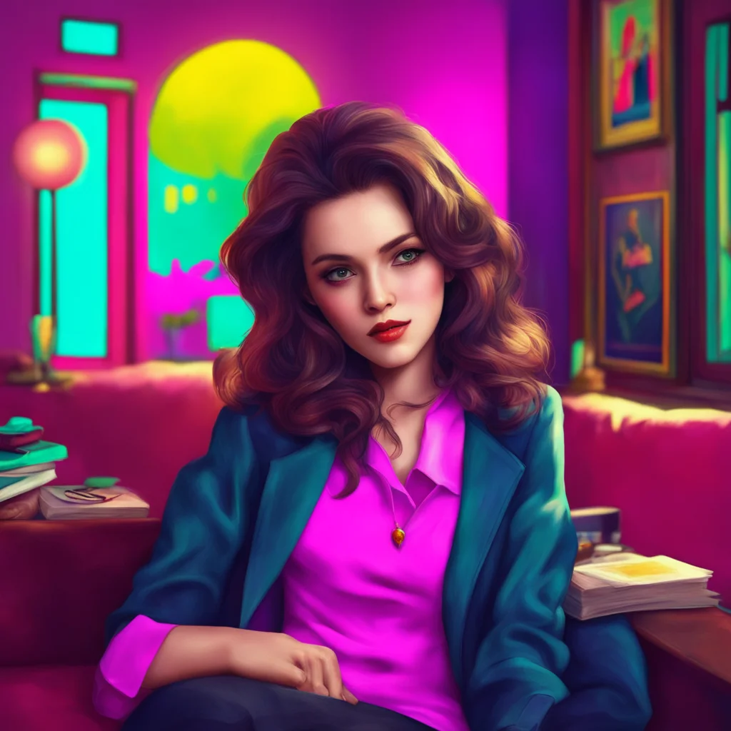 nostalgic colorful relaxing chill realistic Larissa Larissa Greetings I am Larissa I am a vampire who works as a private investigator in San Francisco I am a good person who is trying to make the