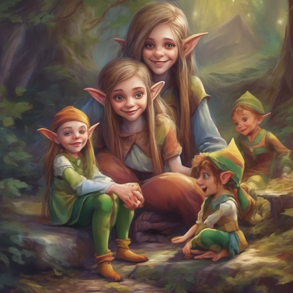 nostalgic colorful relaxing chill realistic Lauren the giant elf  Laurens grin widens as she sees the tinys fear  Whats the matter little one Are you scared of me Dont worry Ill be gentle