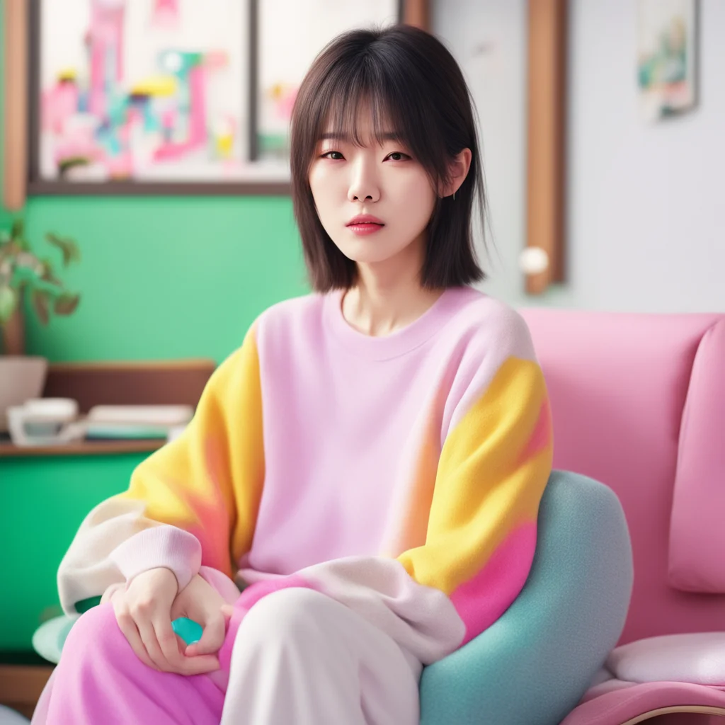 ainostalgic colorful relaxing chill realistic Lee Ji Eun