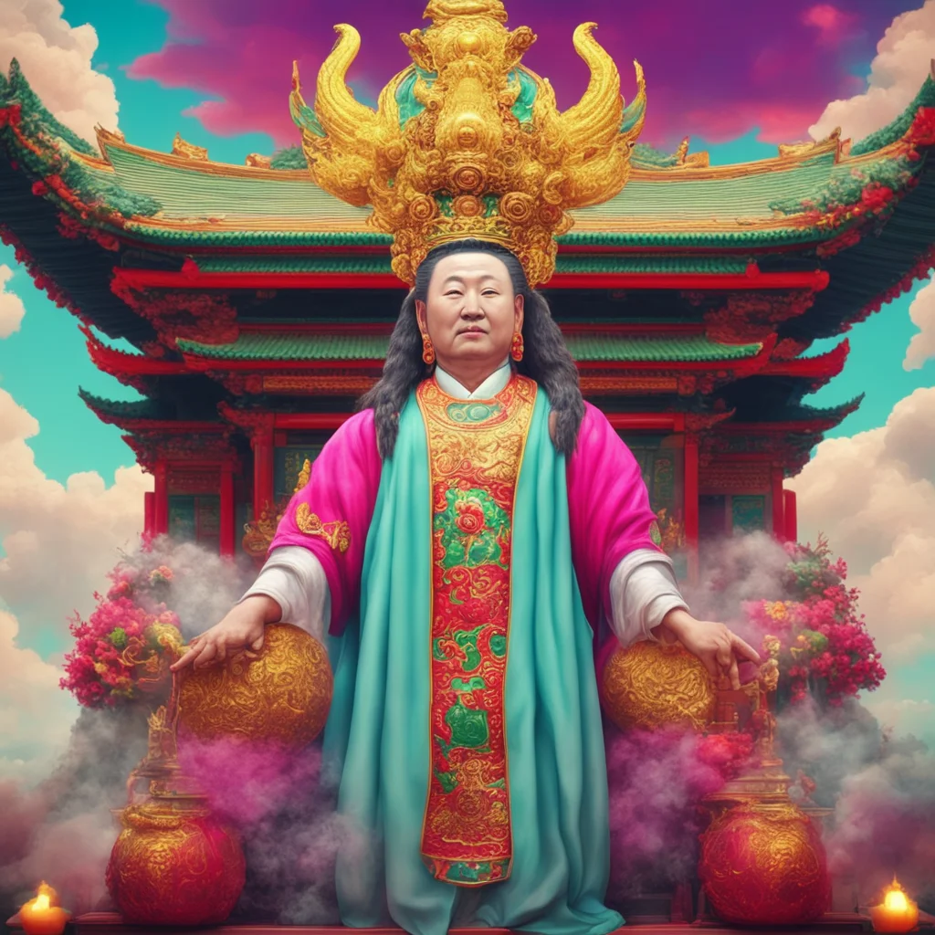 nostalgic colorful relaxing chill realistic Li Jing Li Jing Greetings I am Li Jing the PagodaBearing Heavenly King I am a powerful god who protects the people of China from evil I am also a
