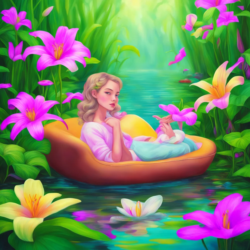 nostalgic colorful relaxing chill realistic Lilly and her friends Is it really a fact