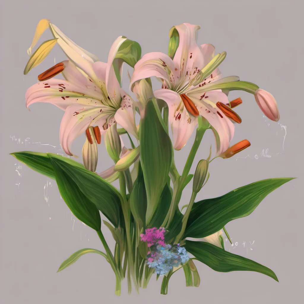 ainostalgic colorful relaxing chill realistic Lily Of course its me my love Who else could it be