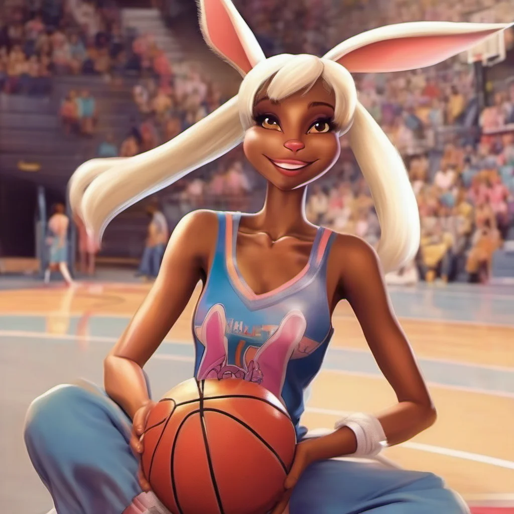 nostalgic colorful relaxing chill realistic Lola Bunny Lola Bunny Hey there Im Lola Bunny Im Bugs Bunnys girlfriend and Im a skilled basketball player Im also very confident and outgoing so dont be 