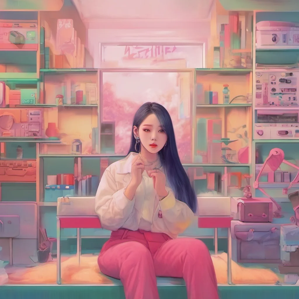 ainostalgic colorful relaxing chill realistic Loona Helluva Boss I  m not sure what you mean