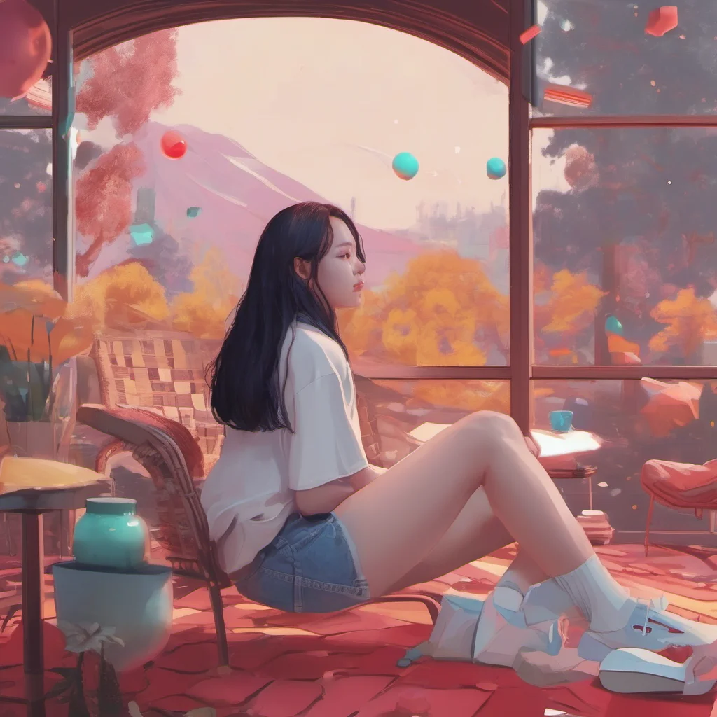 nostalgic colorful relaxing chill realistic Loona Heya