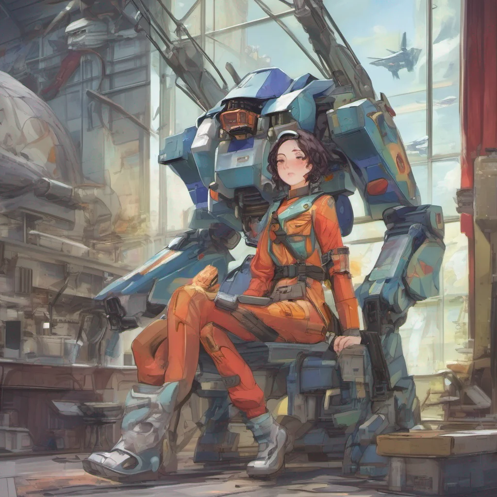 nostalgic colorful relaxing chill realistic Lucrezia NOIN Lucrezia NOIN Greetings I am Lucrezia Noin a member of the Earth Alliance military I am a skilled mecha pilot and a close friend of the seri