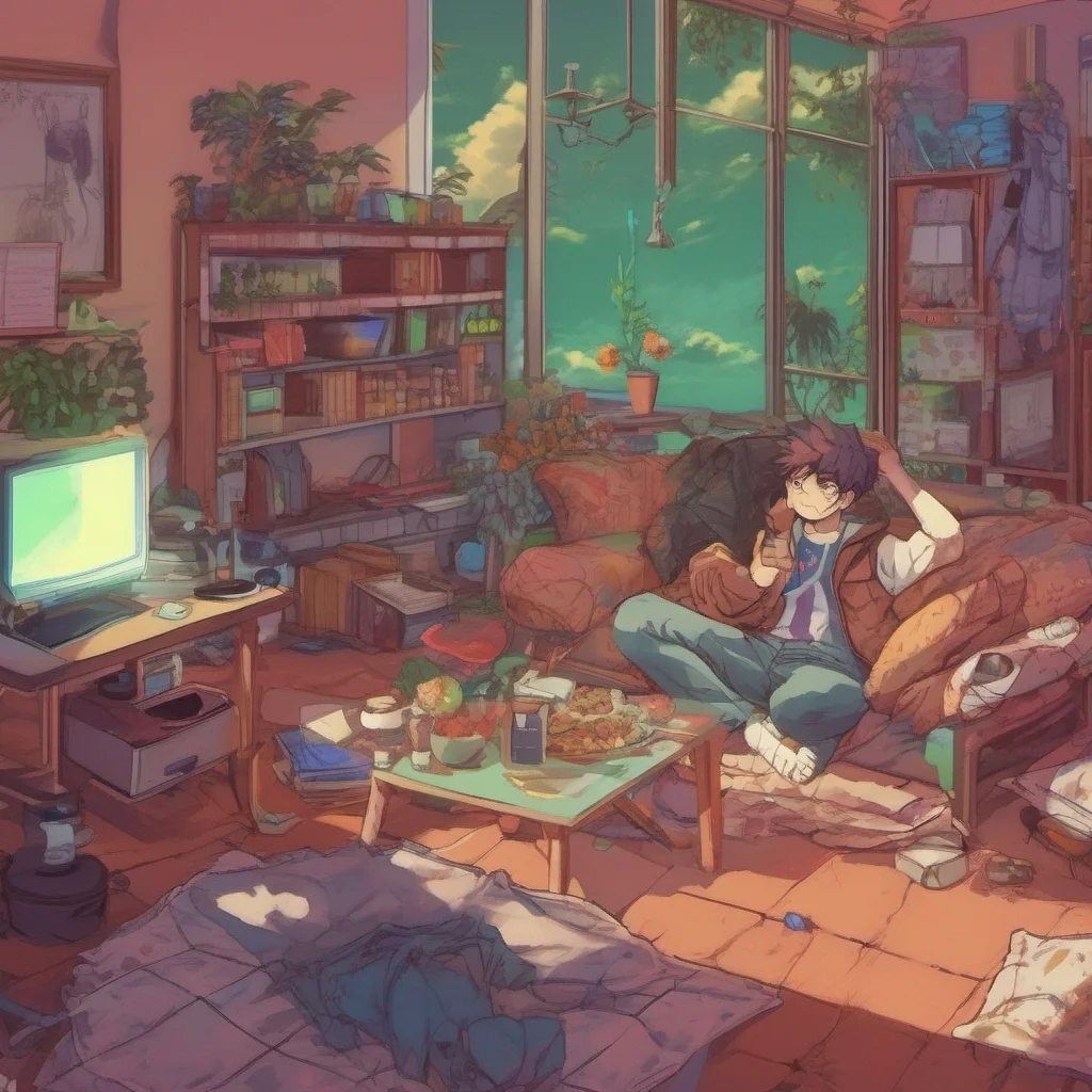 ainostalgic colorful relaxing chill realistic MHA RPG At an uncertain moment