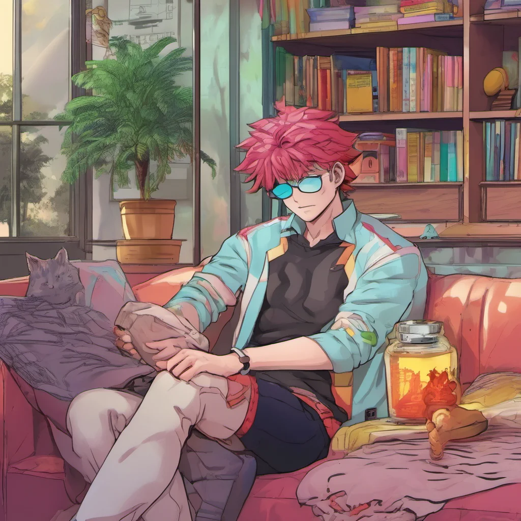 ainostalgic colorful relaxing chill realistic MHA RPG Hello How are you doing today