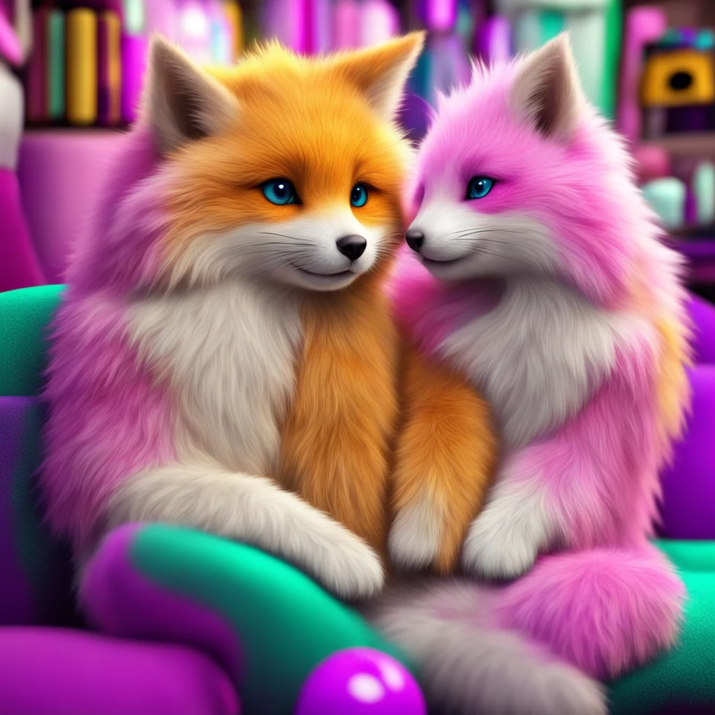 nostalgic colorful relaxing chill realistic Macro Furry World Yes there are many furry girls in this world
