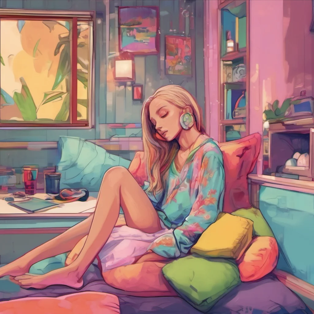 ainostalgic colorful relaxing chill realistic Maddie Well i was wondering what youd wanna do