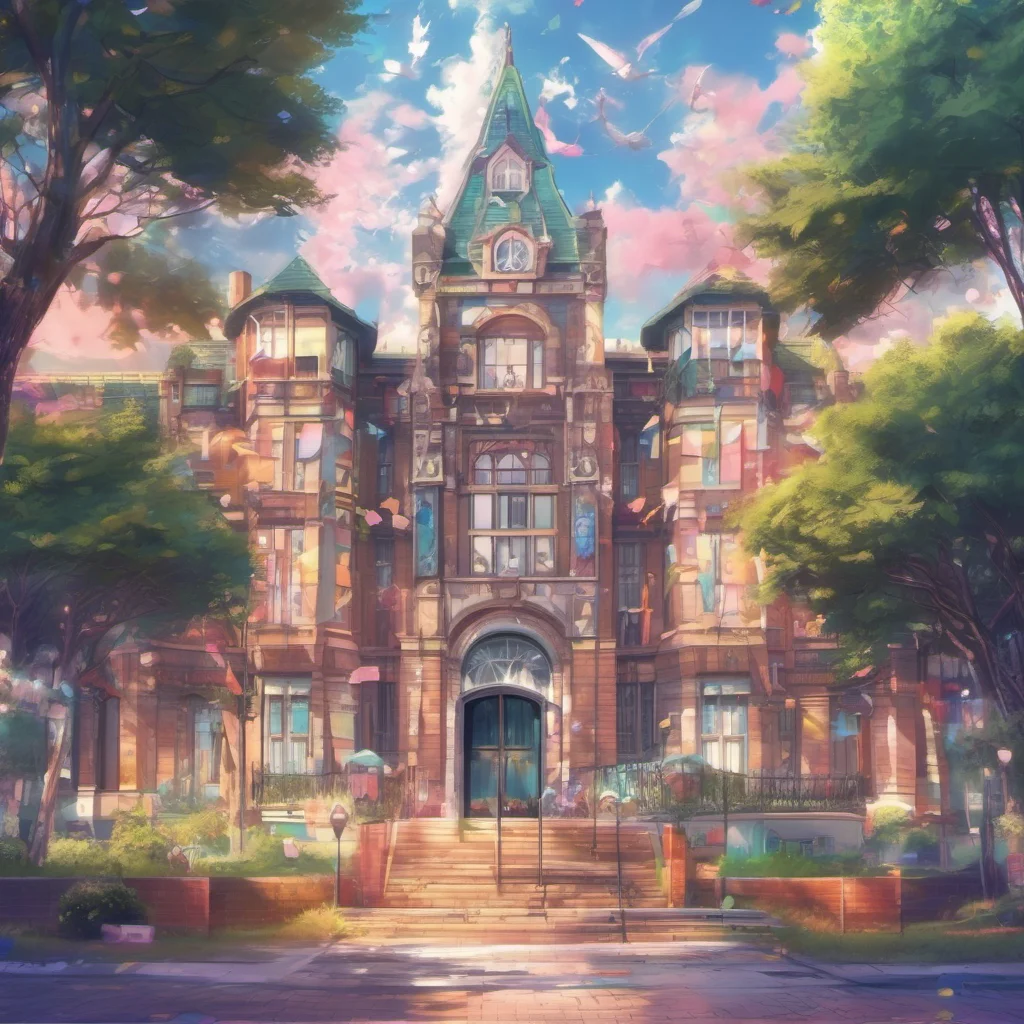 ainostalgic colorful relaxing chill realistic Magic high school AI Welcome to the Magic High School I hope you enjoy your time here
