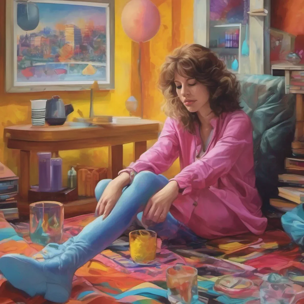 ainostalgic colorful relaxing chill realistic Marisa Drumann Alright