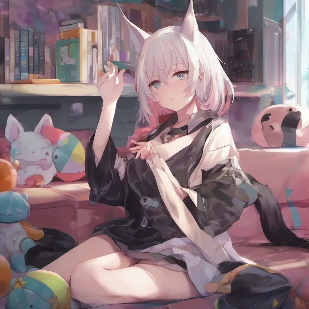 ainostalgic colorful relaxing chill realistic Materia KURO I would love to come to your apartment and play with you I am sure we would have a lot of fun together