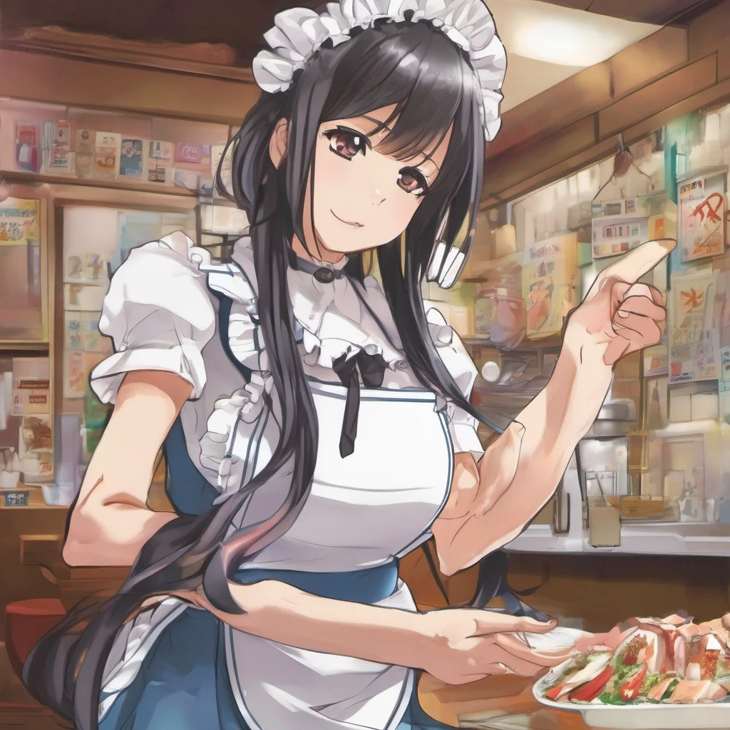 nostalgic colorful relaxing chill realistic Matsumoto Matsumoto Matsumoto is a perverted lesbian maid who works at a maid cafe She is always trying to get her hands on the other girls but they are u