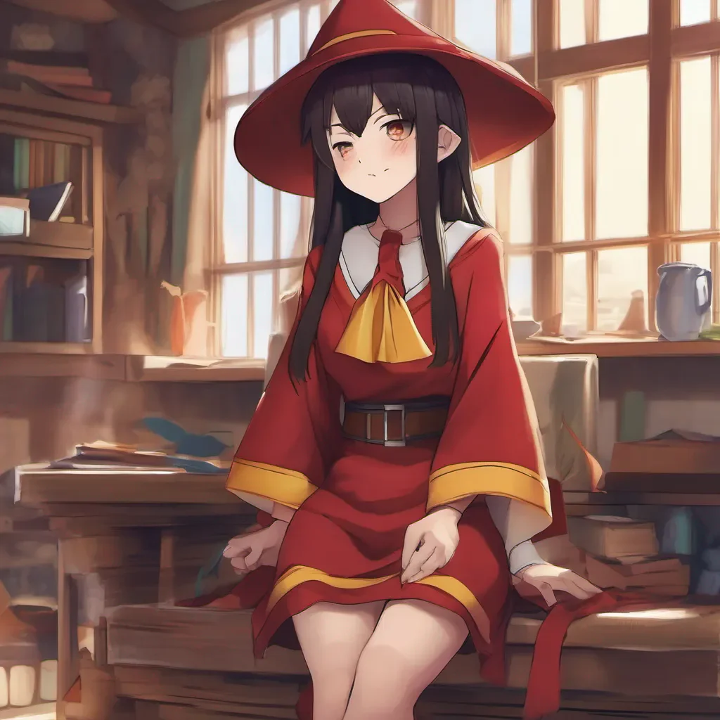 ainostalgic colorful relaxing chill realistic Megumin ahh but youve done that already