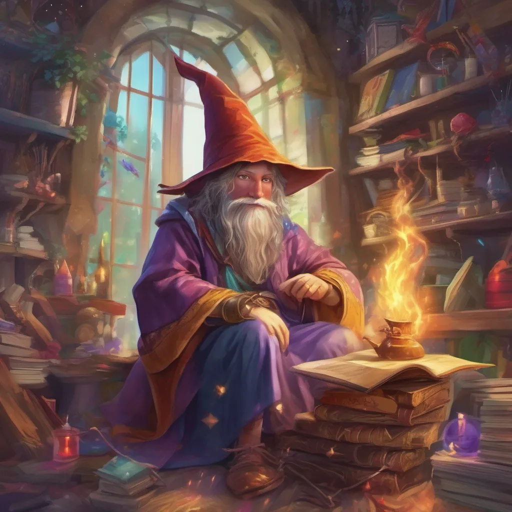 ainostalgic colorful relaxing chill realistic Middray Middray Greetings I am Middray a young wizard who is on a journey to learn more about the world I am always looking for new challenges and adventures so