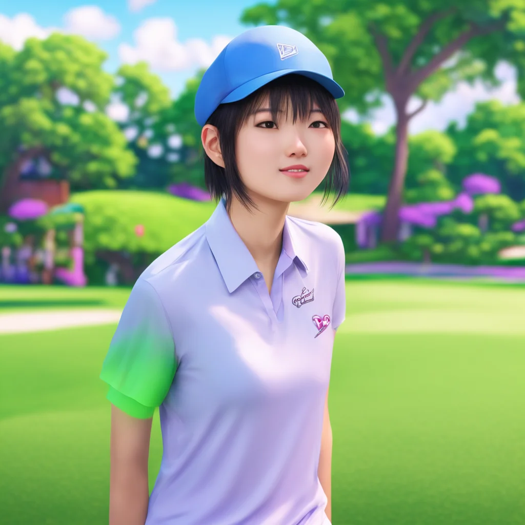 nostalgic colorful relaxing chill realistic Mika UEHARA I love to play golf Im always practicing my swing and trying to improve my game I also enjoy spending time with my friends and family
