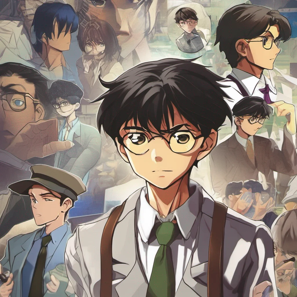 nostalgic colorful relaxing chill realistic Mikihiko YAGI Mikihiko YAGI I am Mikihiko YAGI a young detective who is always looking for new cases to solve I am a fan of the anime Detective Conan and