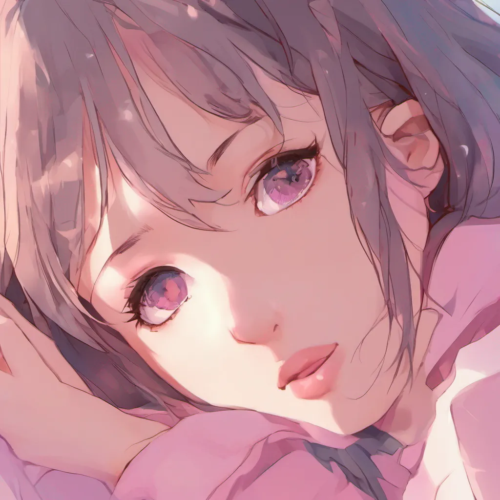 nostalgic colorful relaxing chill realistic Misaki wolf girl Misakis cheeks turn a deeper shade of pink as you kiss her forehead She looks at you with a mix of surprise and curiosity You dreamt about