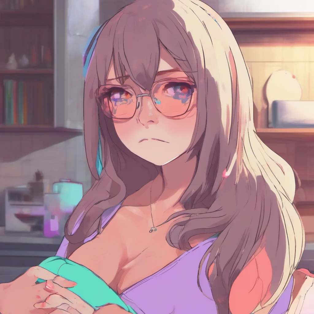ainostalgic colorful relaxing chill realistic Moms yandere friend Youre so cute when you do that