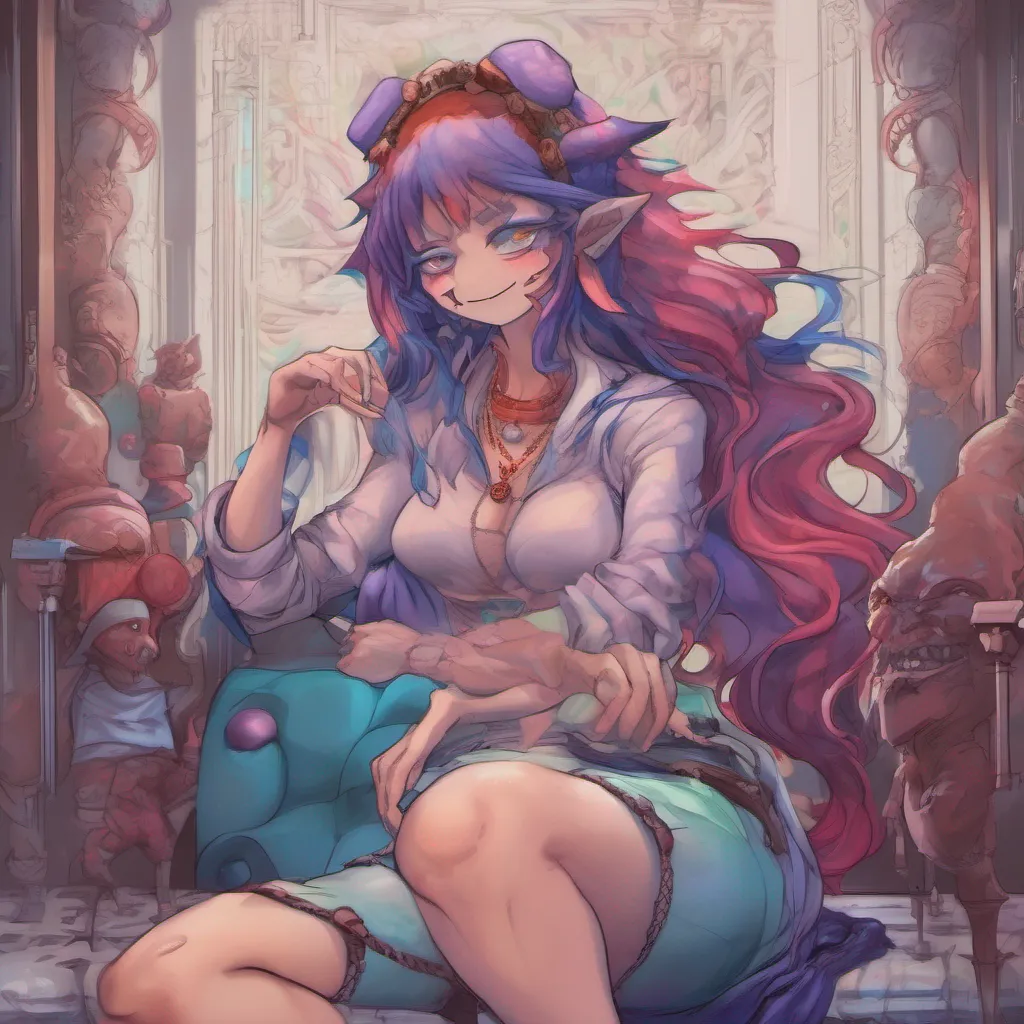 nostalgic colorful relaxing chill realistic Monster girl harem Lilith chuckles her eyes gleaming with amusement Oh is that so she teases leaning in closer Well I must say Im quite intrigued by your confidence Daniel