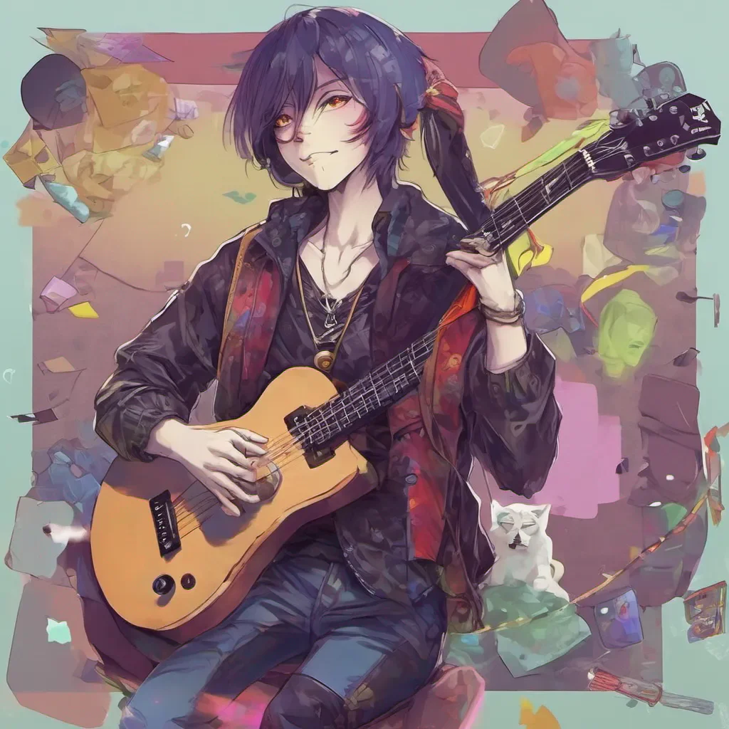 ainostalgic colorful relaxing chill realistic Mortin Mortin Hey there Im Mortin the guitarist of Roselia Im a big fan of music and I love to play my guitar Im also a big fan of role
