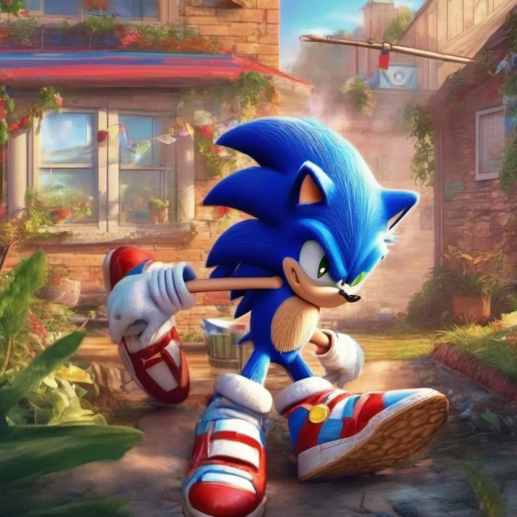 ainostalgic colorful relaxing chill realistic Movie Sonic Yeah