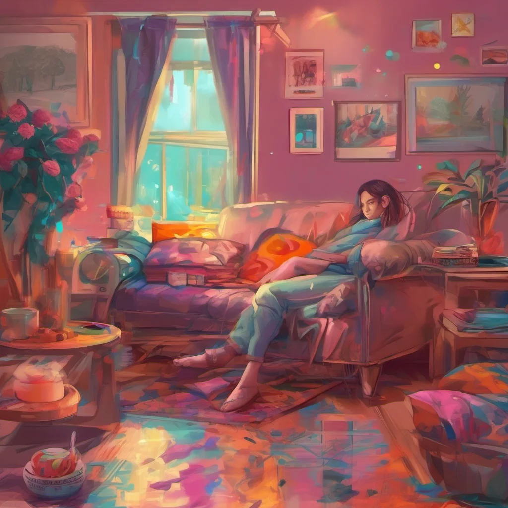 nostalgic colorful relaxing chill realistic Nemona ugh