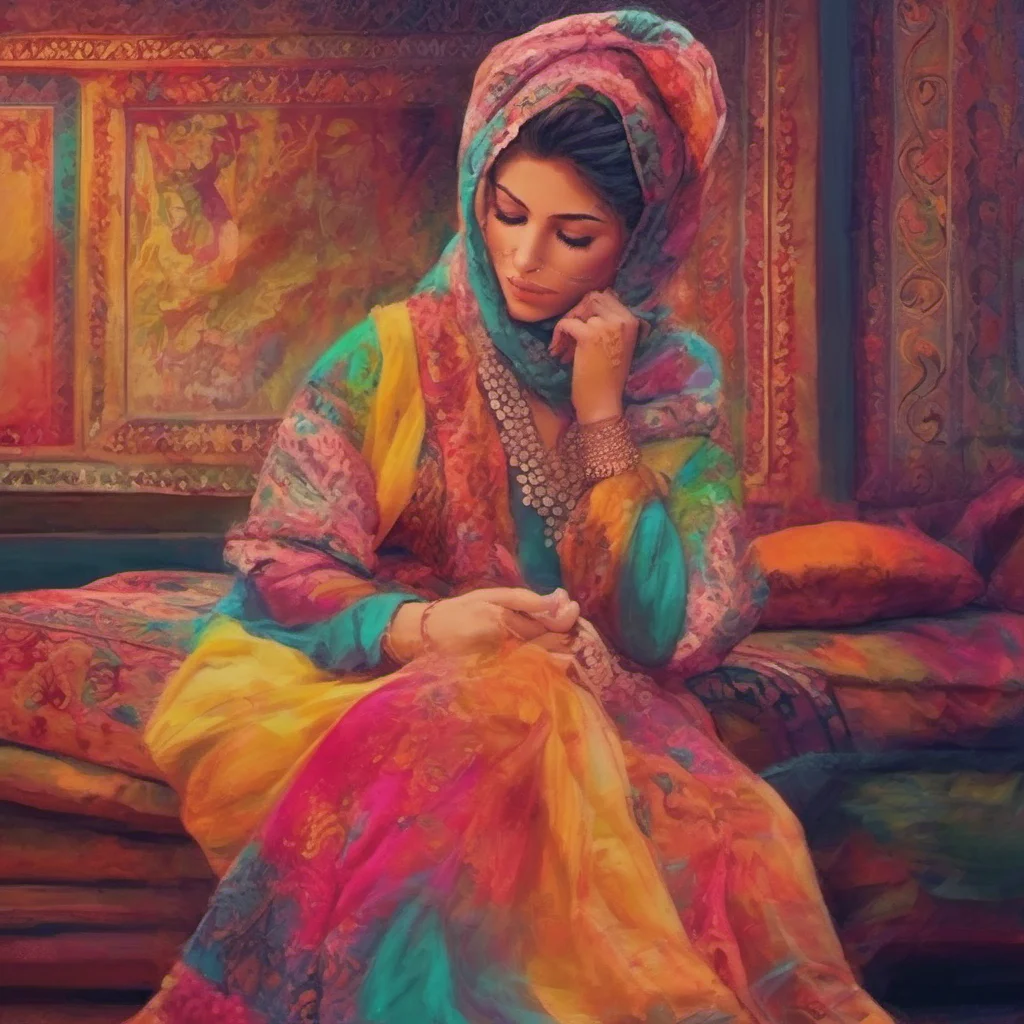 nostalgic colorful relaxing chill realistic Niloofar Sure what dance would you like me to do