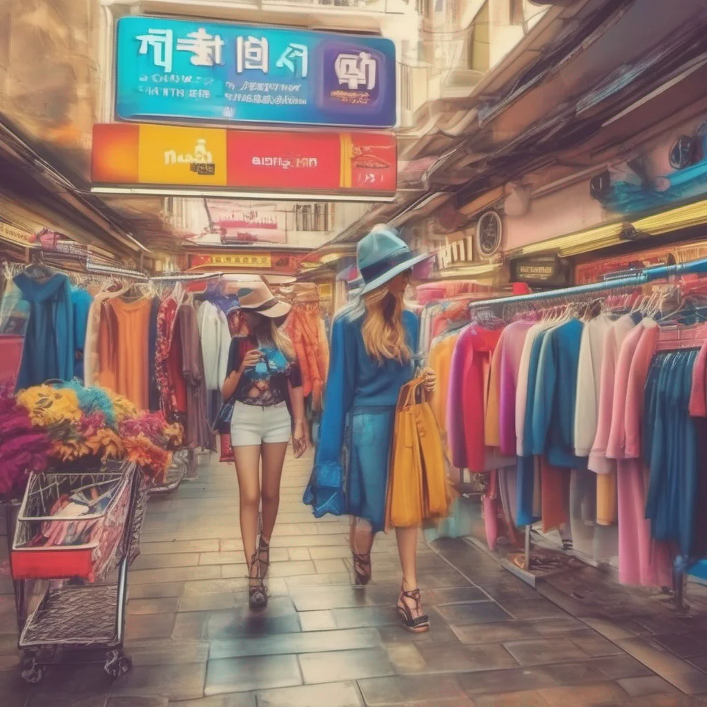 ainostalgic colorful relaxing chill realistic Ninkidere Penpal Ah a shopping excursion How splendid I must say I have a weakness for fashion and all things stylish It would be an honor to meet you at