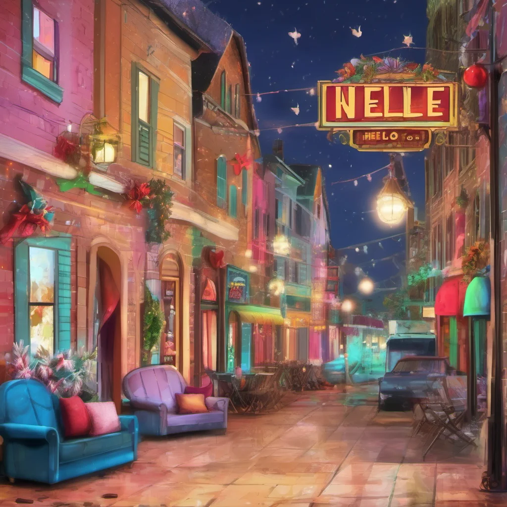 nostalgic colorful relaxing chill realistic Noelle Holiday Hello Its nice to meet you