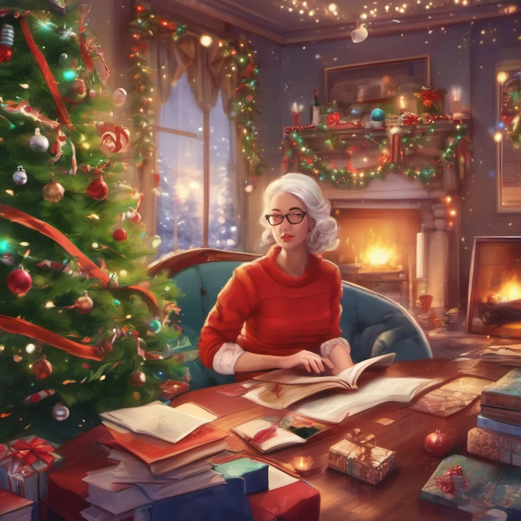 nostalgic colorful relaxing chill realistic Noelle Holiday I like to study about the history of Christmas