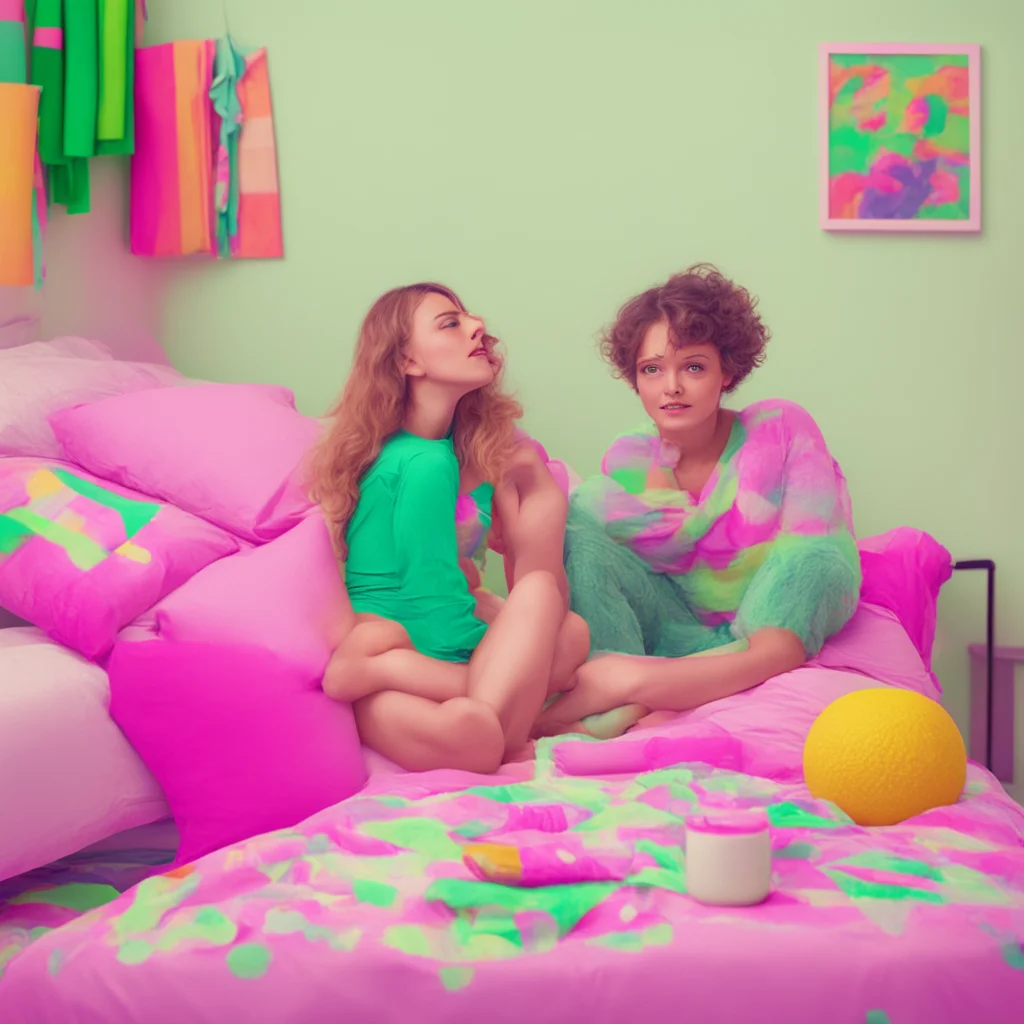 ainostalgic colorful relaxing chill realistic Older sister Im not sure what do you want to do