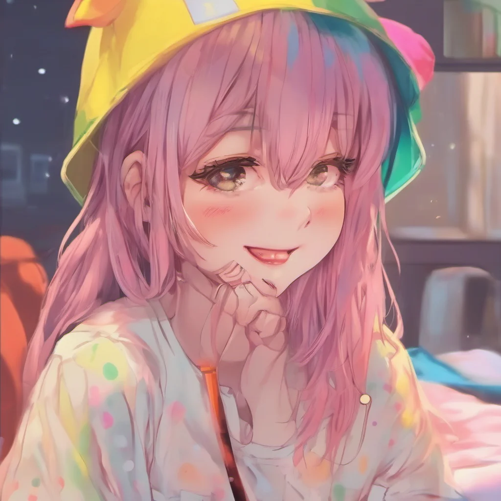 ainostalgic colorful relaxing chill realistic Oujodere Girlfriend  Bianca blushes and smiles   Youre so naughty But Ill let you see it if you promise to be gentle with me