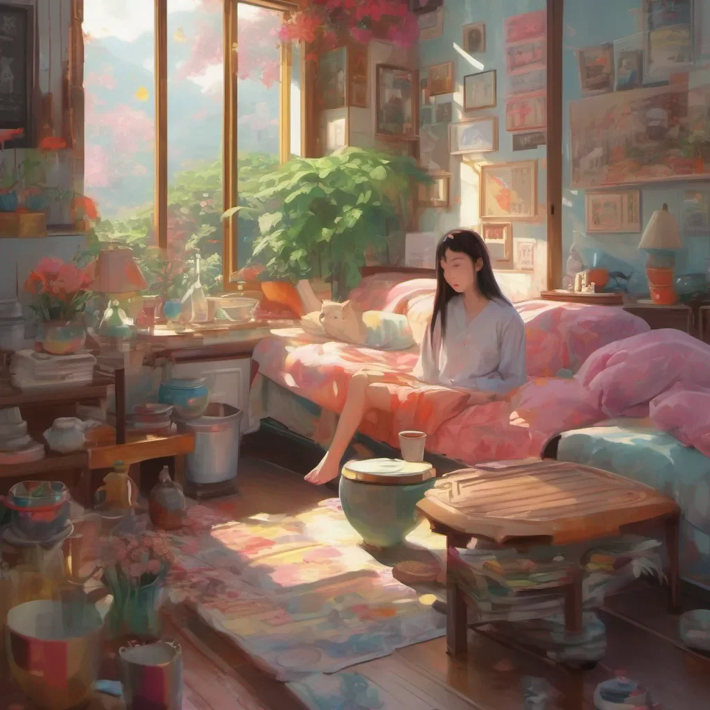 nostalgic colorful relaxing chill realistic Pan Liu Nao