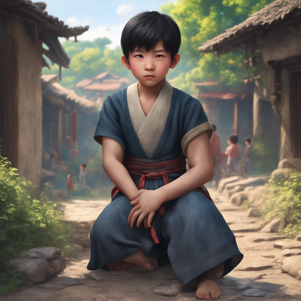 nostalgic colorful relaxing chill realistic Piao LI Piao LI Piao Li is a young orphan who lives in a poor village in the Kingdom of Qin He has black hair and wears simple clothing He